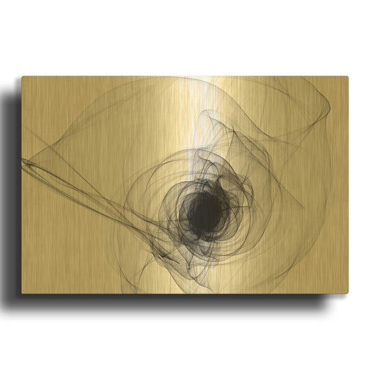 'Out of the Night' By Irena Orlov Gold Metal Wall Art