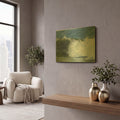 'Wave Portrait No. 75' By Marie Marfia Fine Art Gold Metal Wall Art