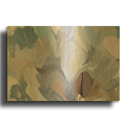 'The Color Movement 19' By Irena Orlov Gold Metal Wall Art
