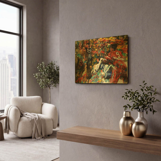 'Gordie' By Murray Henderson Fine Art Gold Metal Wall Art