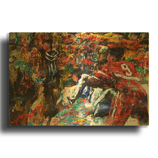 'Gordie' By Murray Henderson Fine Art Gold Metal Wall Art