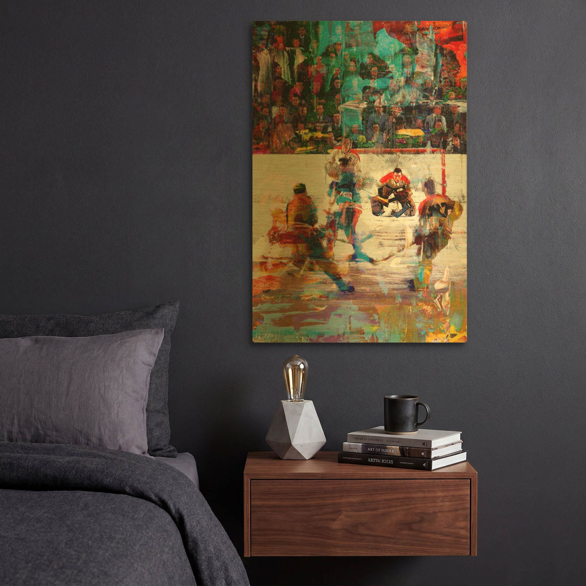 'Jouque 2' By Murray Henderson Fine Art Gold Metal Wall Art