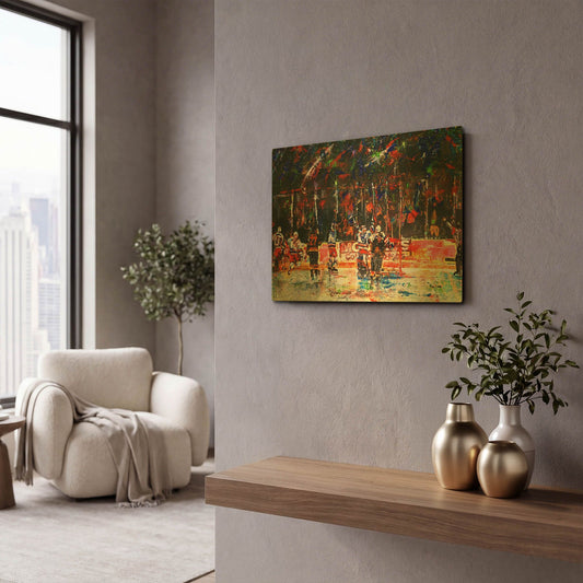 'Ranger Win' By Murray Henderson Fine Art Gold Metal Wall Art
