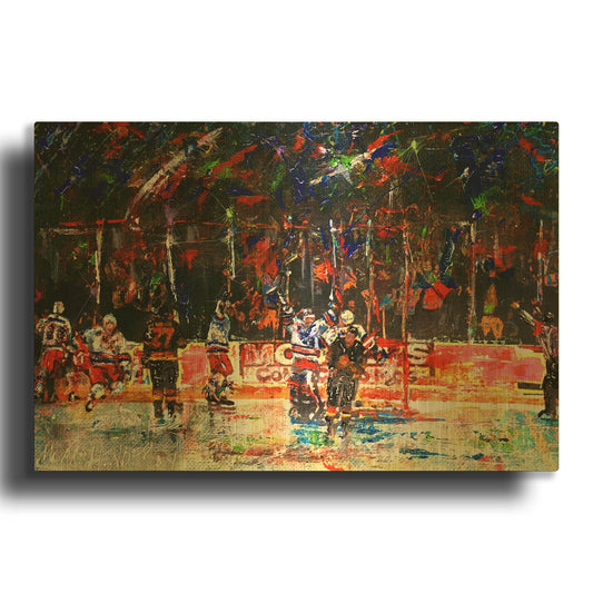 'Ranger Win' By Murray Henderson Fine Art Gold Metal Wall Art