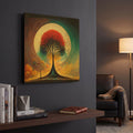 'Tree Of Life 11' By Ray Heere Gold Metal Wall Art