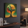 'Tree Of Life 19' By Ray Heere Gold Metal Wall Art