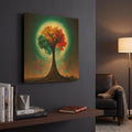 'Tree Of Life 20' By Ray Heere Gold Metal Wall Art