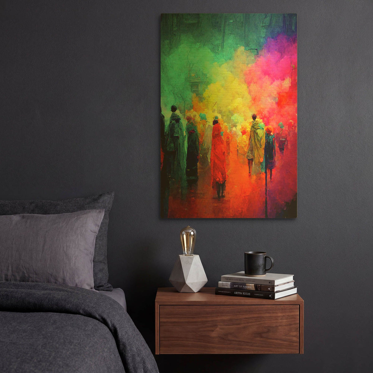 'Truth Bombs' By Romantz Art Gold Metal Wall Art