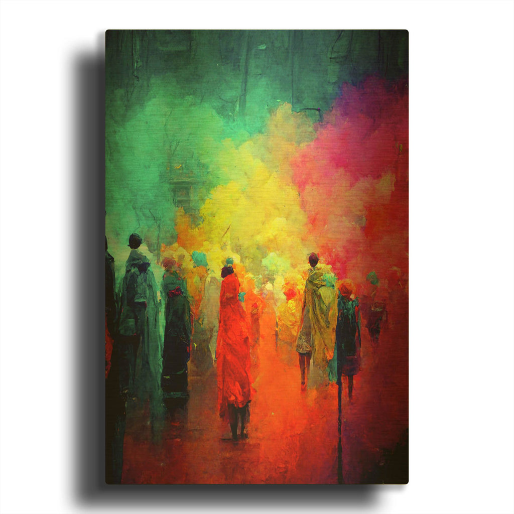 'Truth Bombs' By Romantz Art Gold Metal Wall Art
