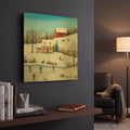 'Bright Day' By Sharon Mark Gold Metal Wall Art