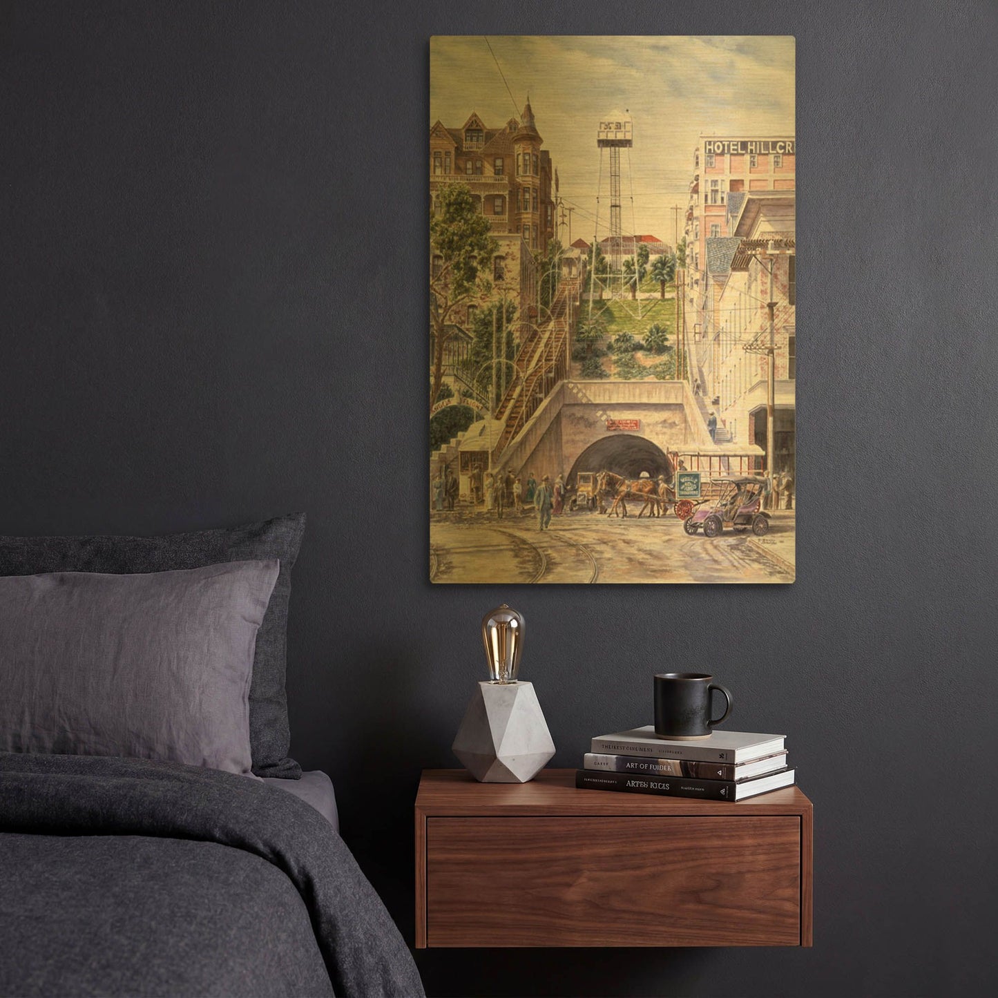 'Angel' By Stanton Manolakas Gold Metal Wall Art