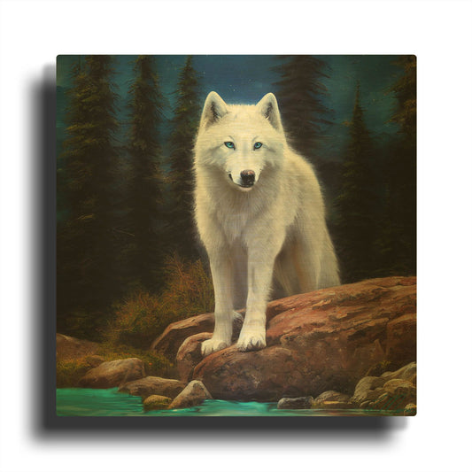 'Evening Stroll' By Tanya Mavric Gold Metal Wall Art