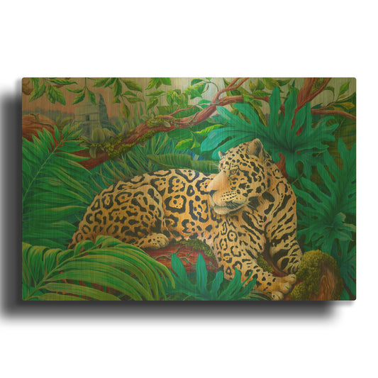 'God of the Upper World' By Tim Marsh Gold Metal Wall Art