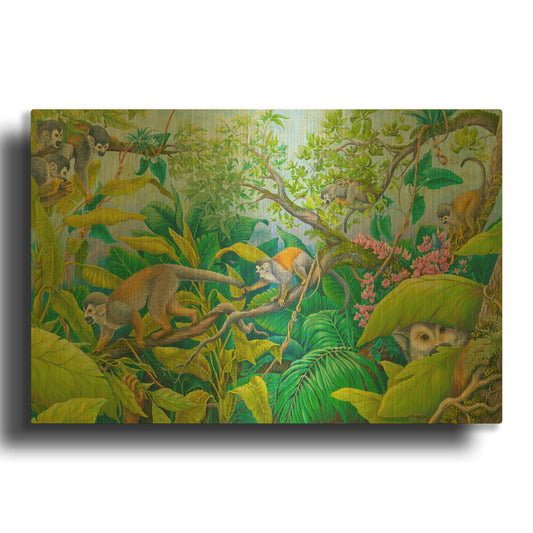 'High Society' By Tim Marsh Gold Metal Wall Art