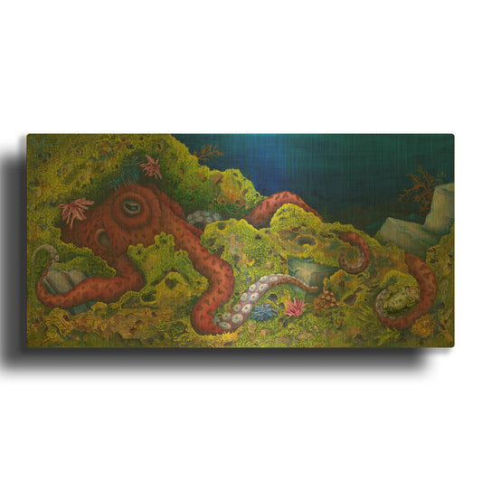 'The Guardian' By Tim Marsh Gold Metal Wall Art