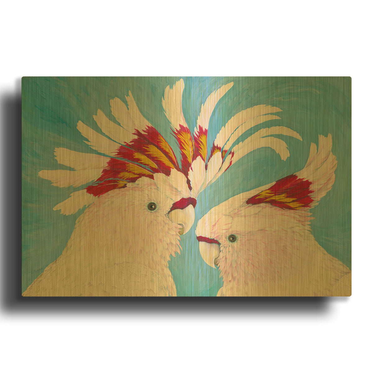 'Major Mitchell' By Tim Marsh Gold Metal Wall Art