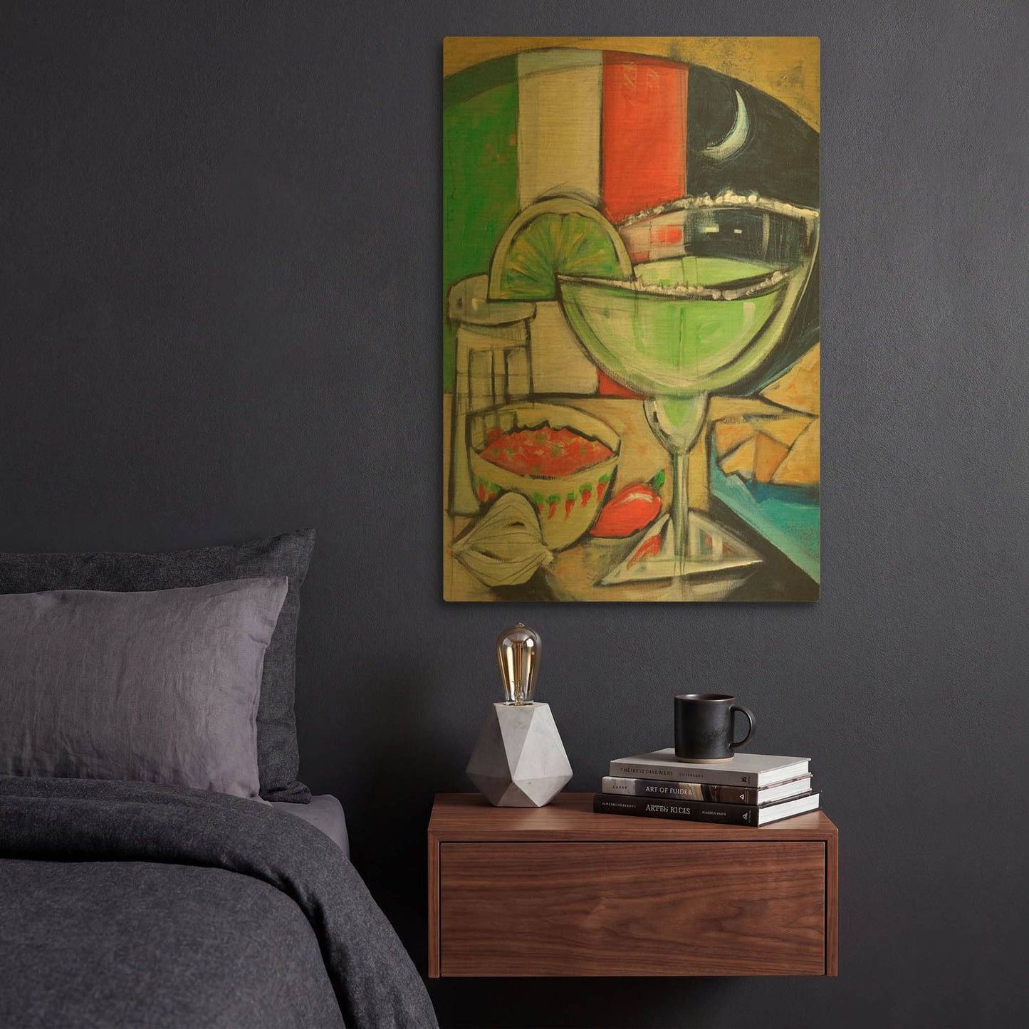 'Margarita' By Tim Nyberg Gold Metal Wall Art