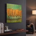 'Autumn Leaves' By Tim Nyberg Gold Metal Wall Art