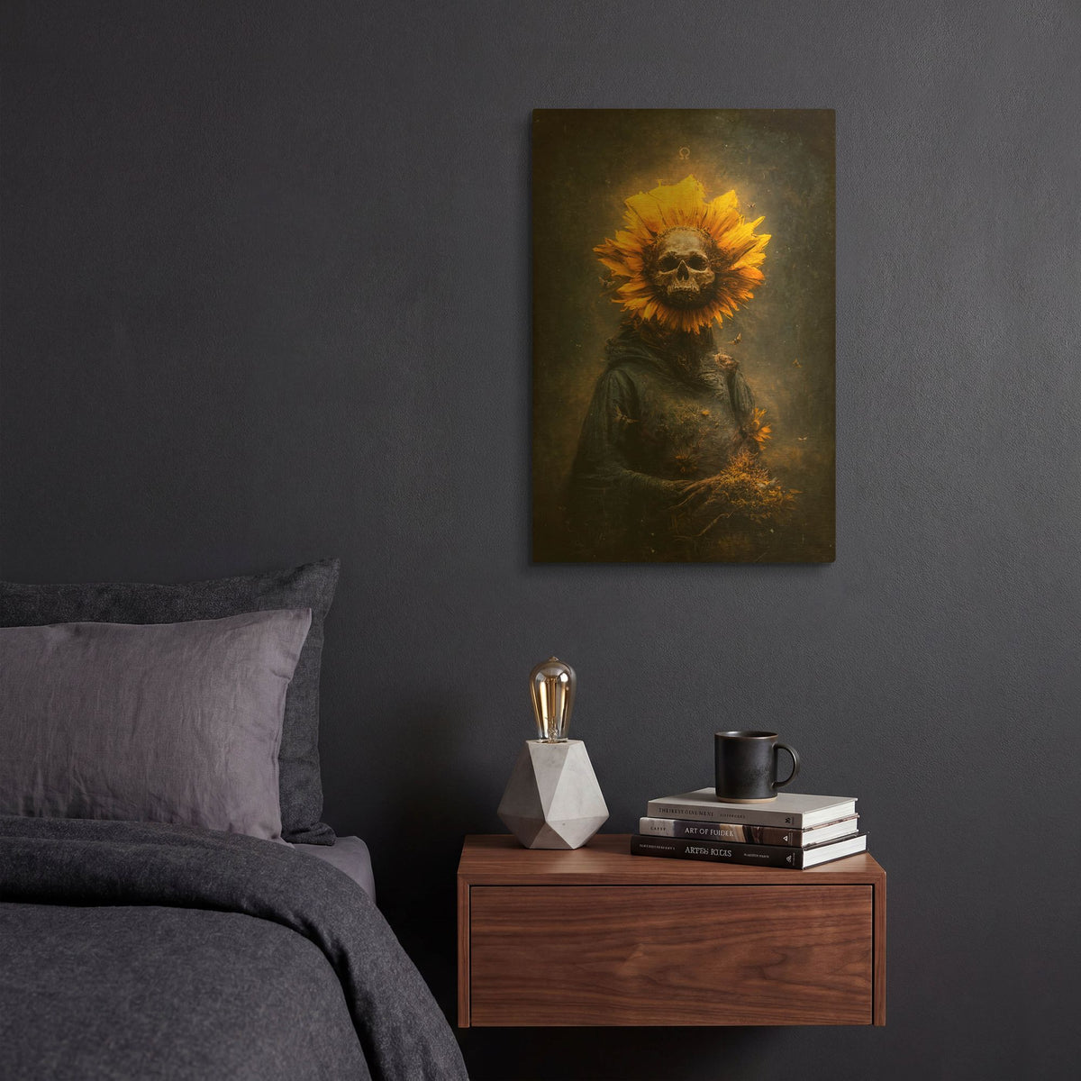 'Tempus Fugit' By Mario Sanchez Nevado Gold Metal Wall Art