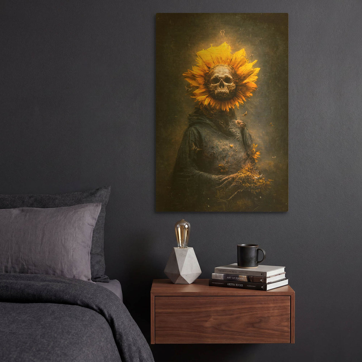'Tempus Fugit' By Mario Sanchez Nevado Gold Metal Wall Art