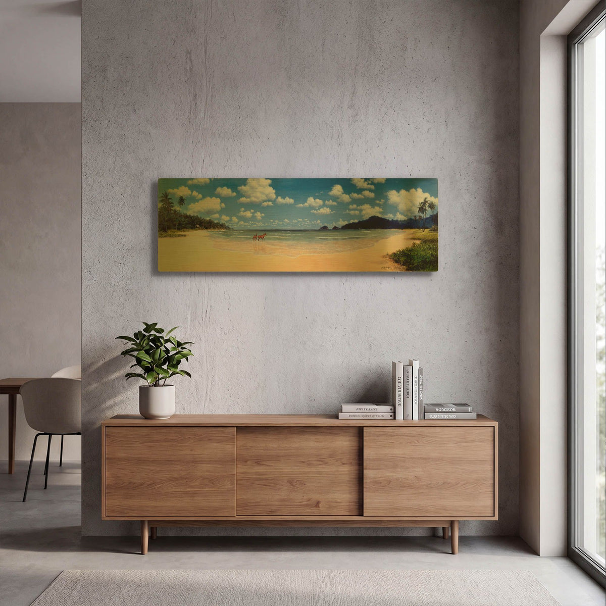'Wild And Free' By Bill Makinson Gold Metal Wall Art