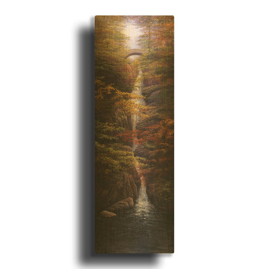 'Fall' By Bill Makinson Gold Metal Wall Art