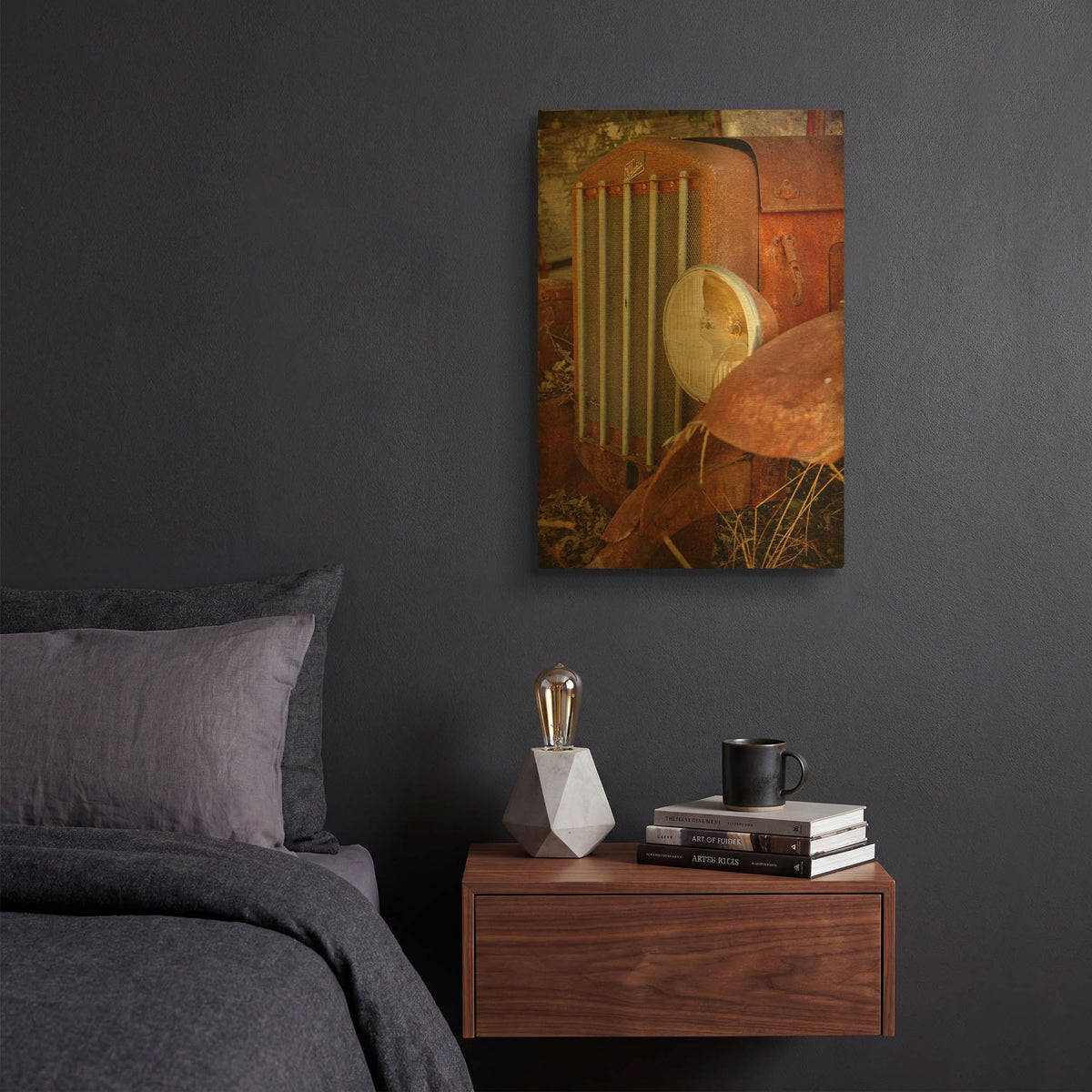 'Kleiber' By Jessica Rogers Gold Metal Wall Art
