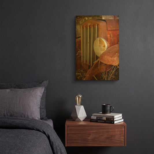 'Kleiber' By Jessica Rogers Gold Metal Wall Art