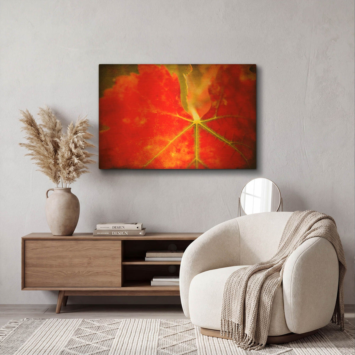 'Autumn' By Jessica Rogers Gold Metal Wall Art