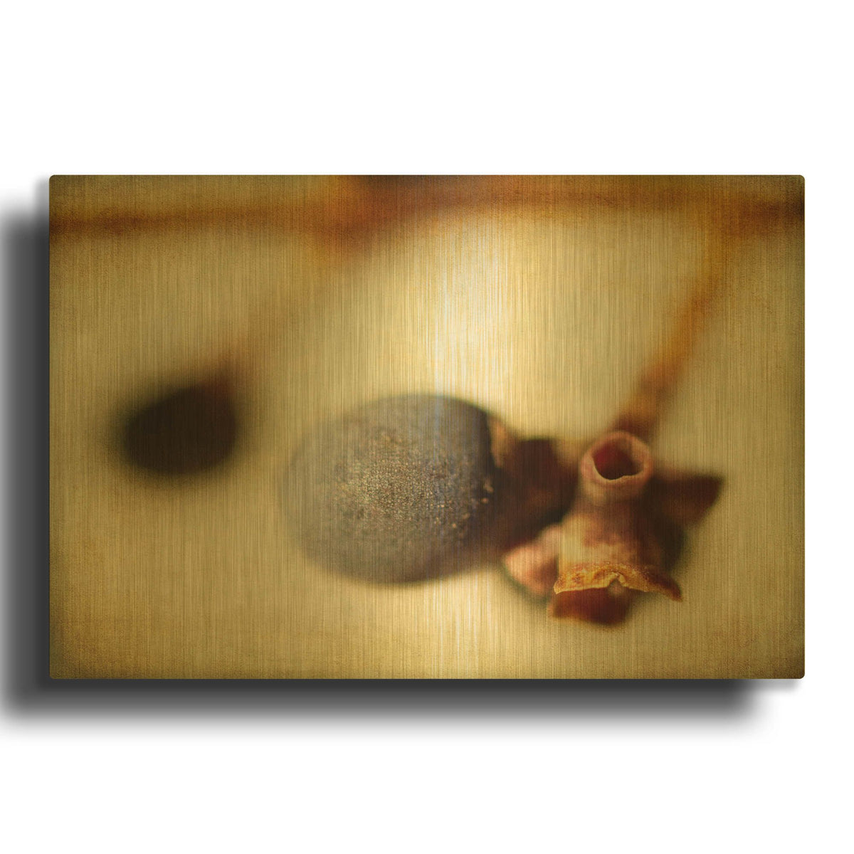 'Berries 2' By Jessica Rogers Gold Metal Wall Art