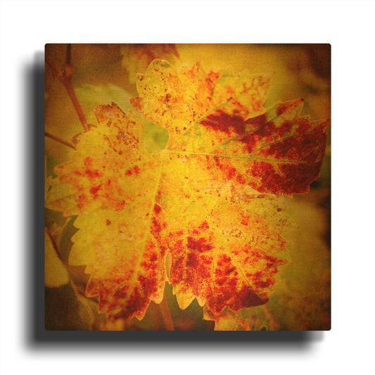 'Golden Foliage' By Jessica Rogers Gold Metal Wall Art
