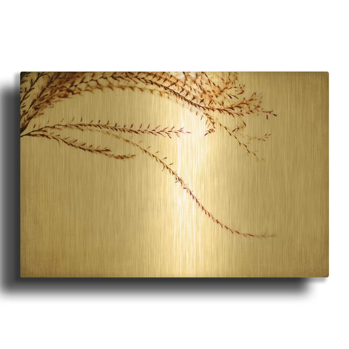 'Graceful' By Jessica Rogers Gold Metal Wall Art