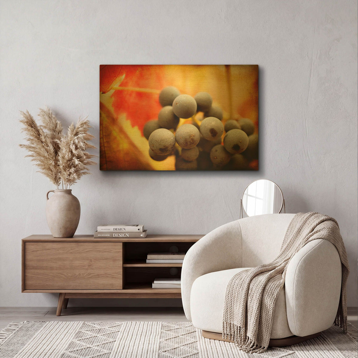 'Late Harvest' By Jessica Rogers Gold Metal Wall Art
