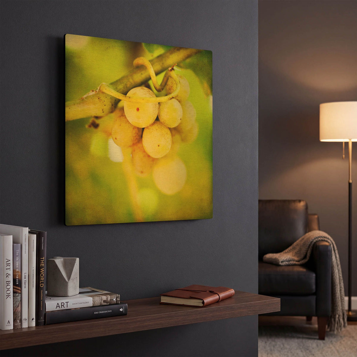 'Spring Fruit' By Jessica Rogers Gold Metal Wall Art