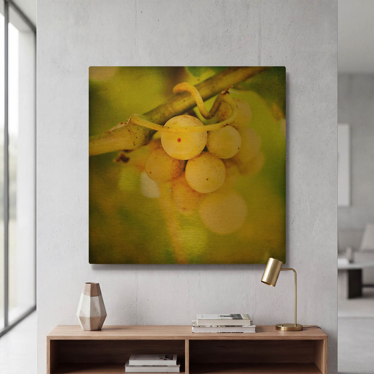 'Spring Fruit' By Jessica Rogers Gold Metal Wall Art