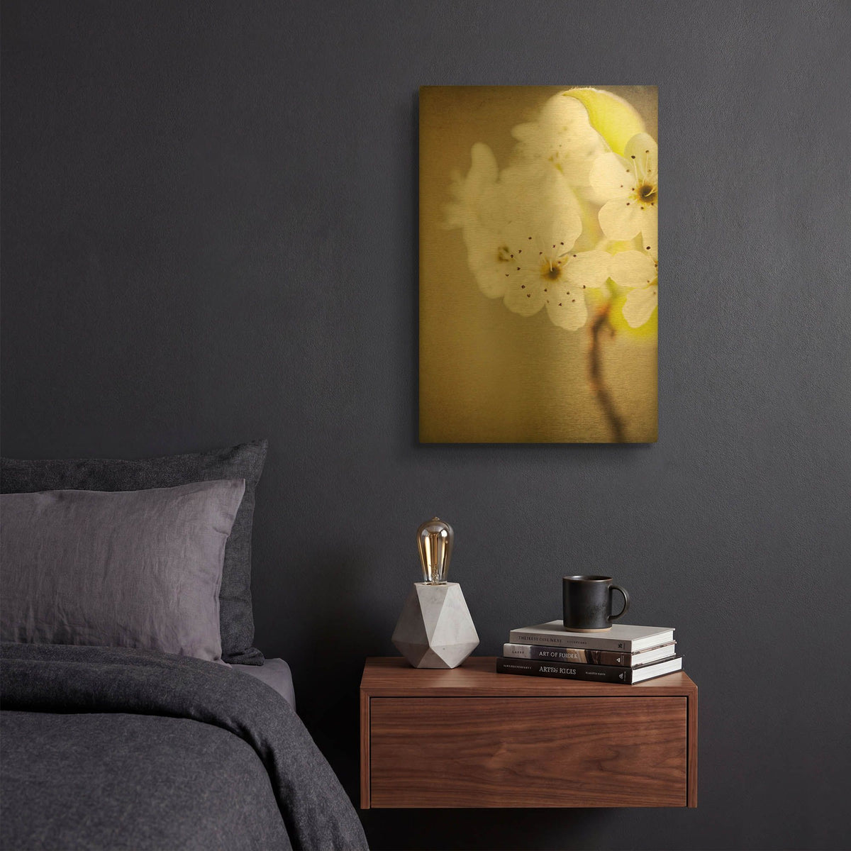 'The Return' By Jessica Rogers Gold Metal Wall Art