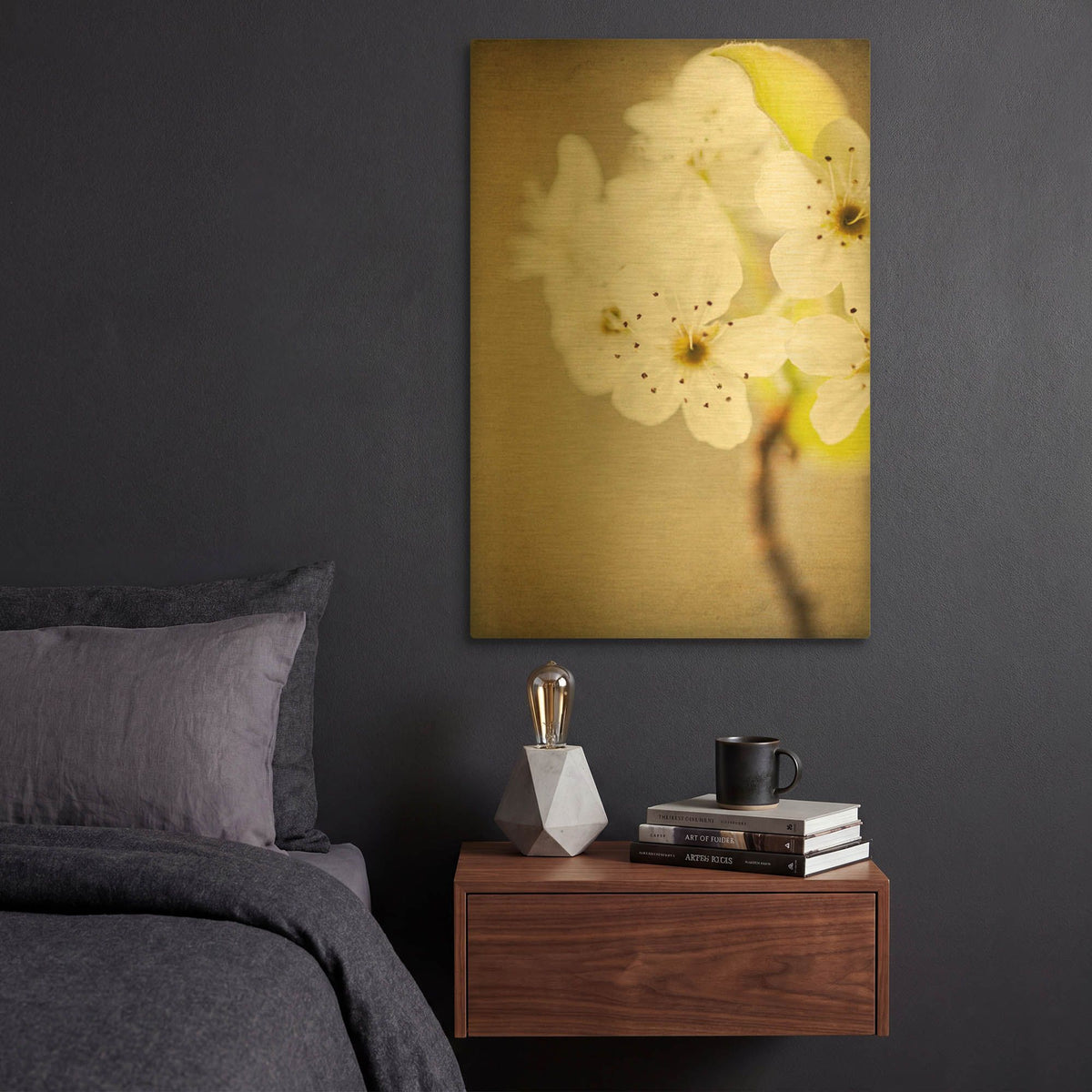 'The Return' By Jessica Rogers Gold Metal Wall Art