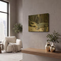 'Ready To Snap' By Jonathan Ross Gold Metal Wall Art