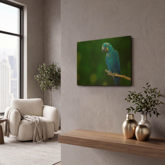 'Standing Alone' By Jonathan Ross Gold Metal Wall Art