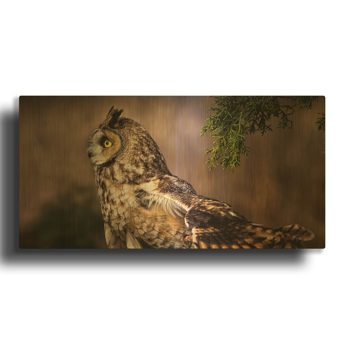 'Take Flight' By Jonathan Ross Gold Metal Wall Art