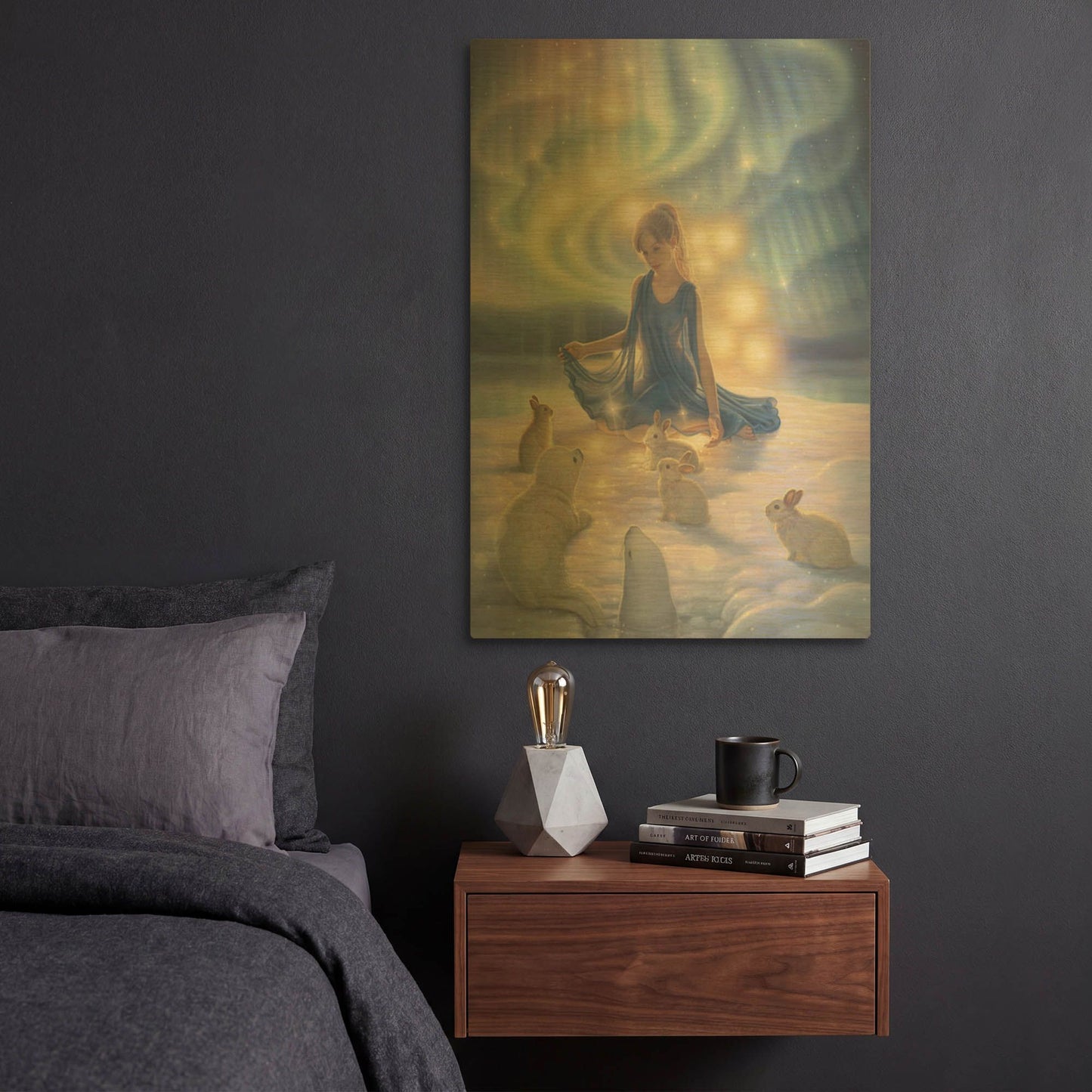 'Celebration Ii, Aurora Dreams 2' By Kirk Reinert Gold Metal Wall Art