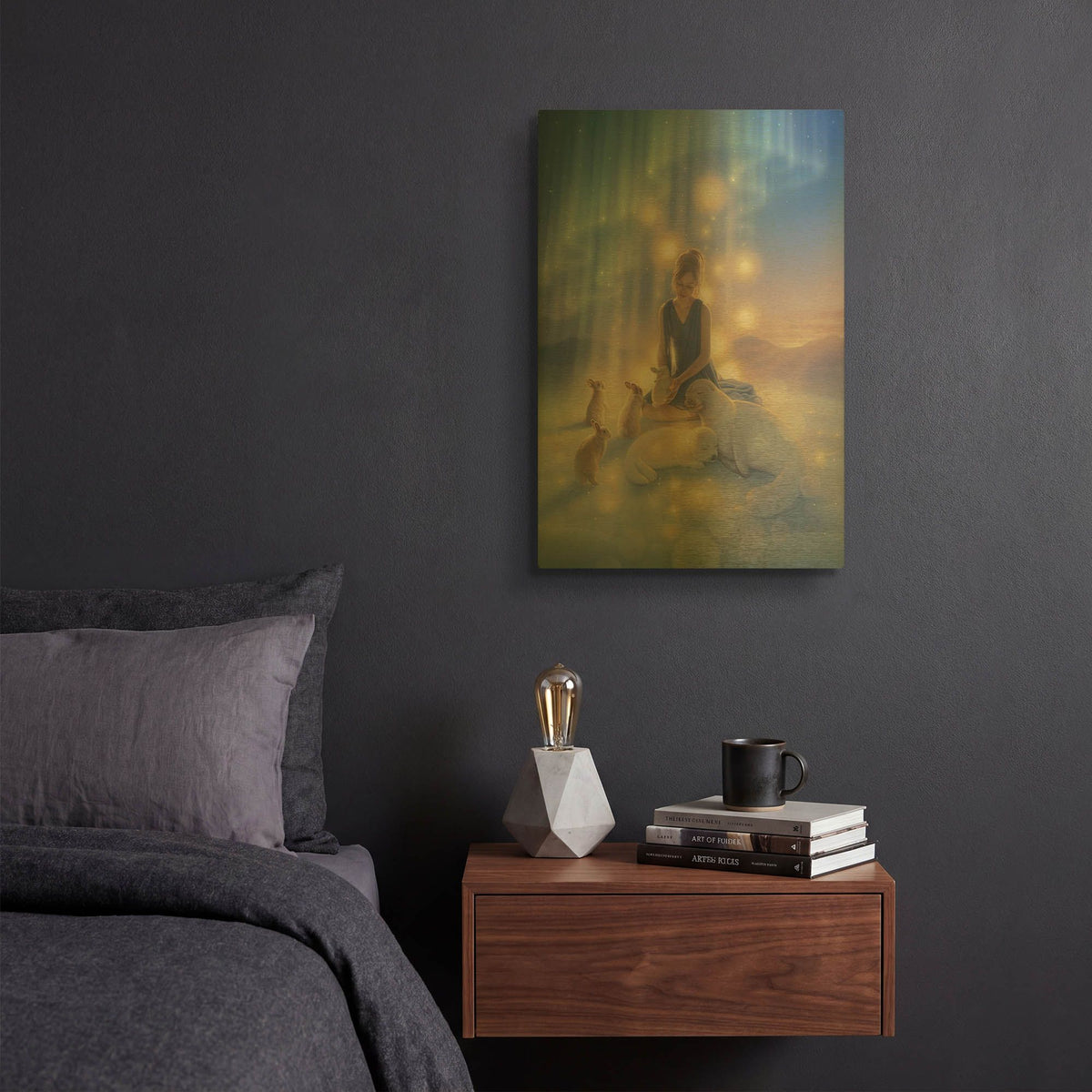 'Celebration Ii, Aurora Dreams 3' By Kirk Reinert Gold Metal Wall Art