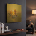 'One Love 2' By Kirk Reinert Gold Metal Wall Art