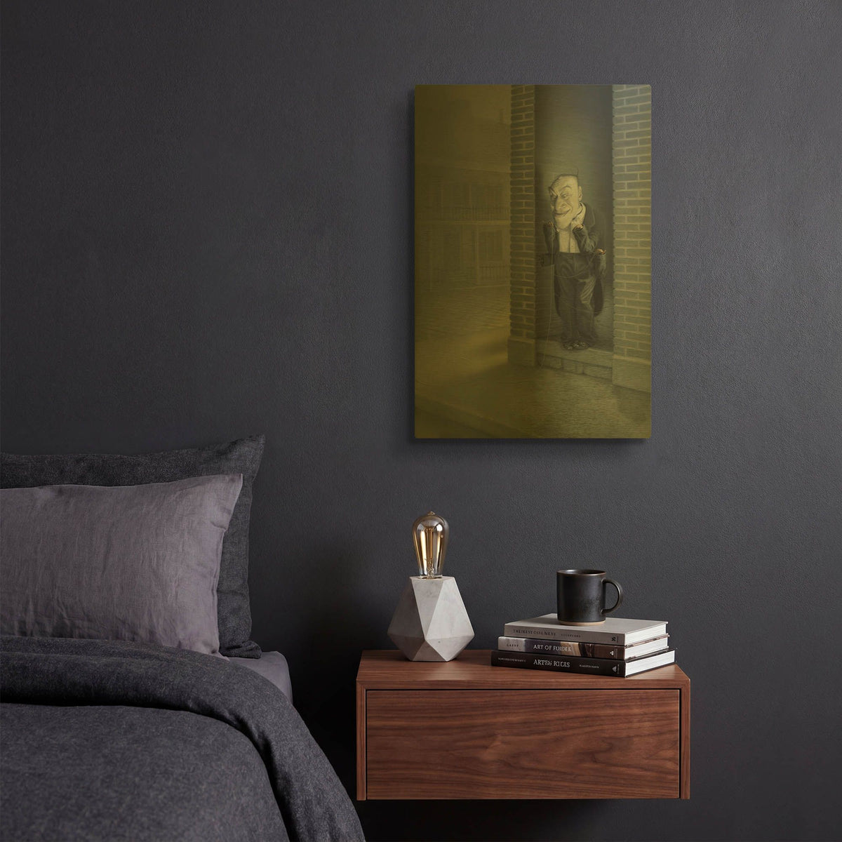 'Bug' By Kirk Reinert Gold Metal Wall Art