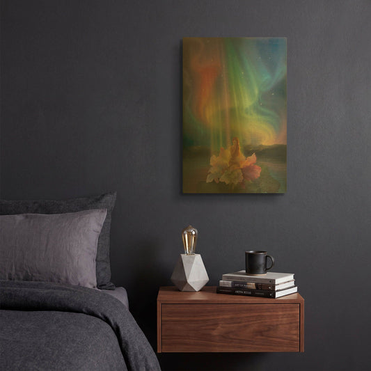 'Child Of Light L' By Kirk Reinert Gold Metal Wall Art