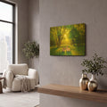 'Summer Love' By Kirk Reinert Gold Metal Wall Art