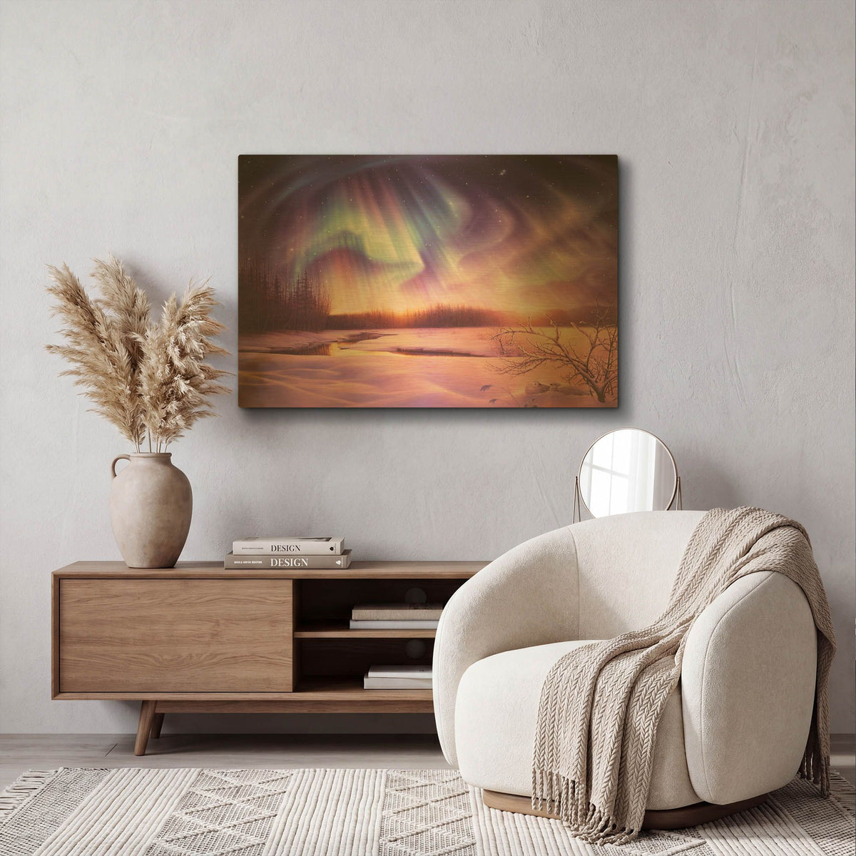 'Beyond Splendor' By Kirk Reinert Gold Metal Wall Art