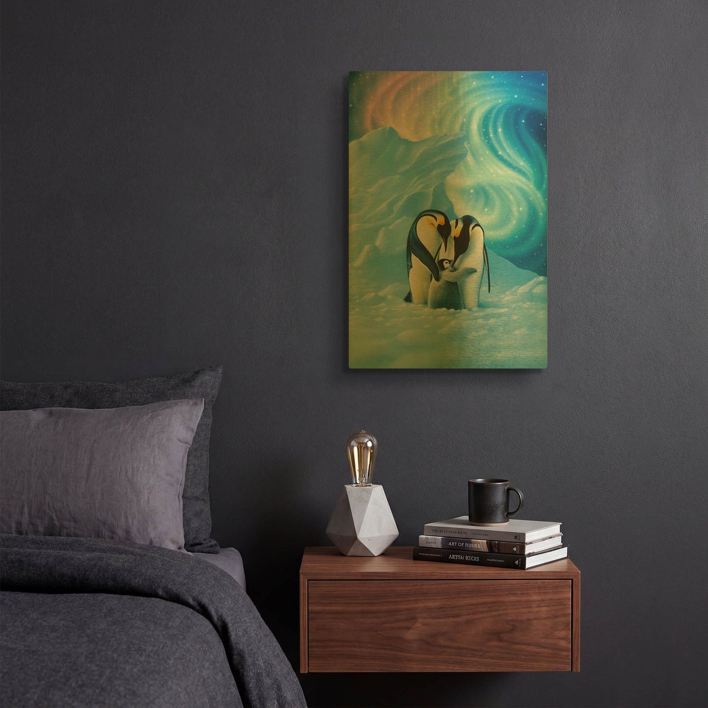 'Dear Little One' By Kirk Reinert Gold Metal Wall Art