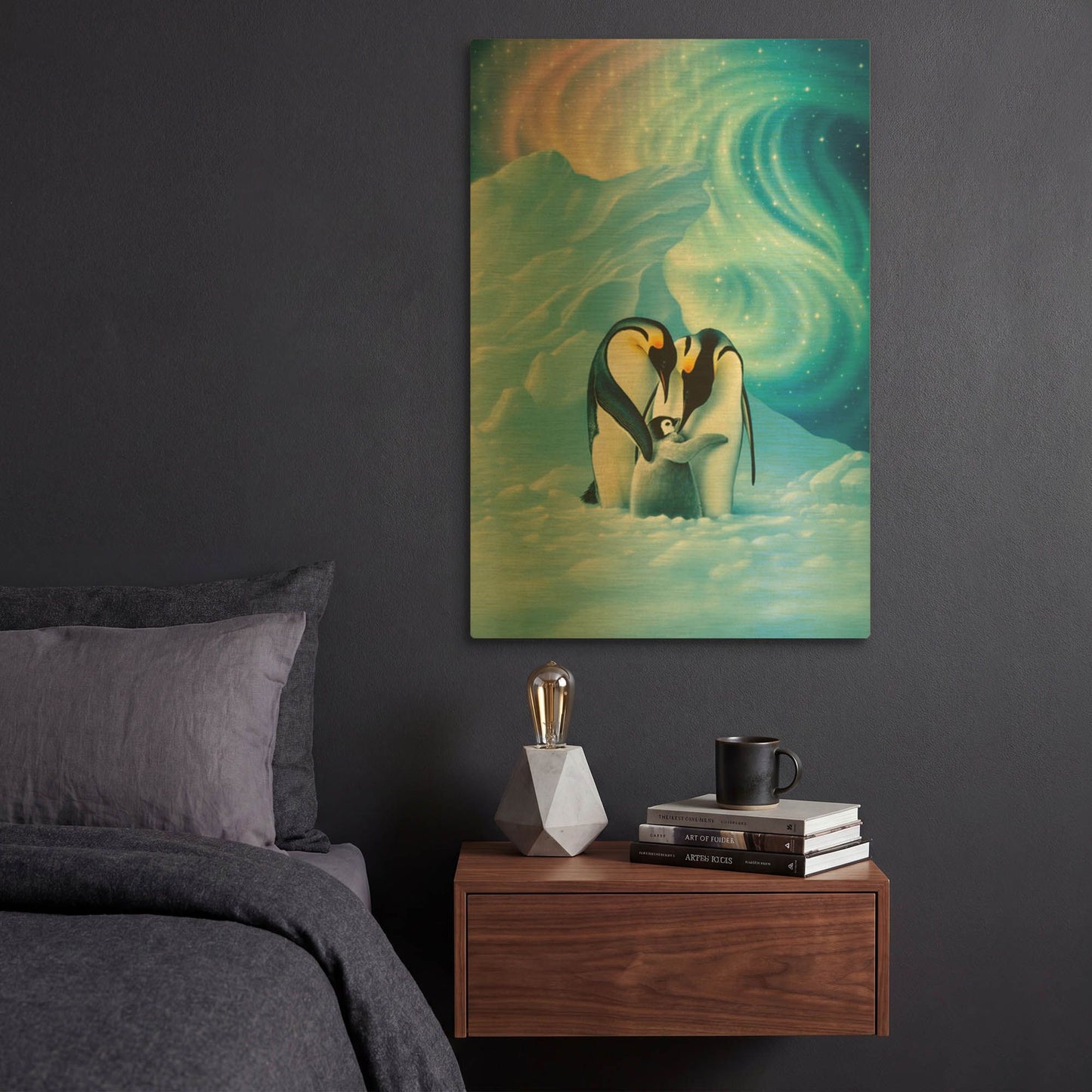 'Dear Little One' By Kirk Reinert Gold Metal Wall Art