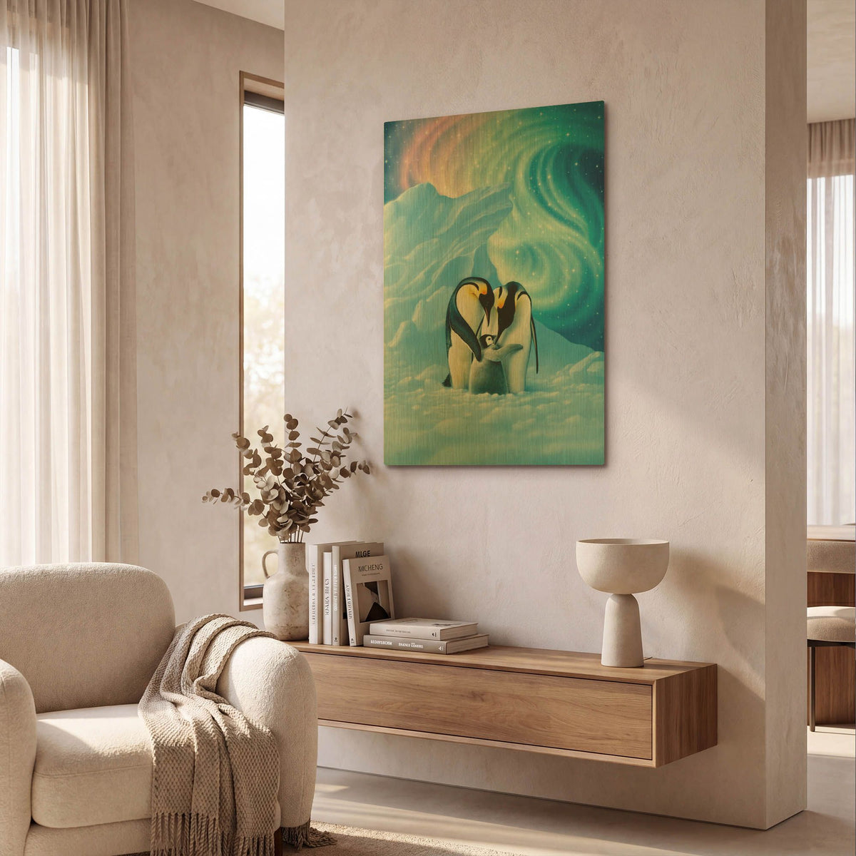 'Dear Little One' By Kirk Reinert Gold Metal Wall Art